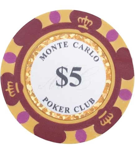 Amazon | モンテカルロ カジノチップ ポーカーチップ バカラチップ